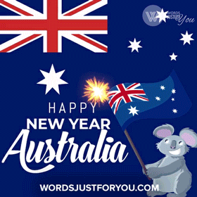 Happy New Year Australia Gif