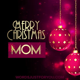 Merry Christmas Mom Gif