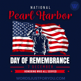 National Pearl Harbor Day Of Remembrance Gif
