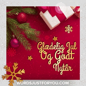 Glaedelig Jul Og Godt Nytar Gif