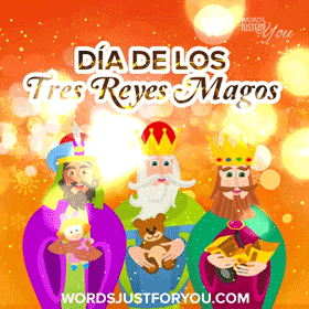 Día De Los Tres Reyes Magos Gif