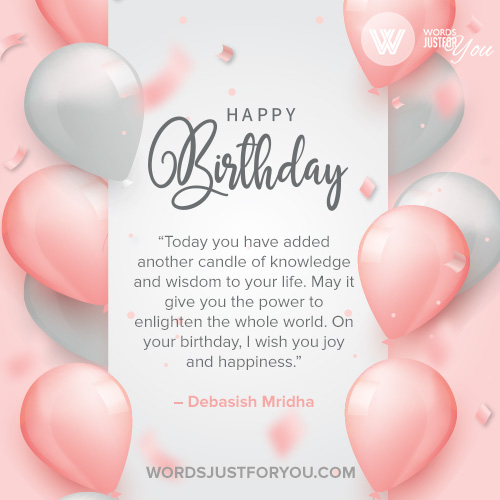 Happy Birthday Quote