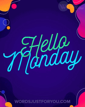 Hello Monday Gif Happy Monday