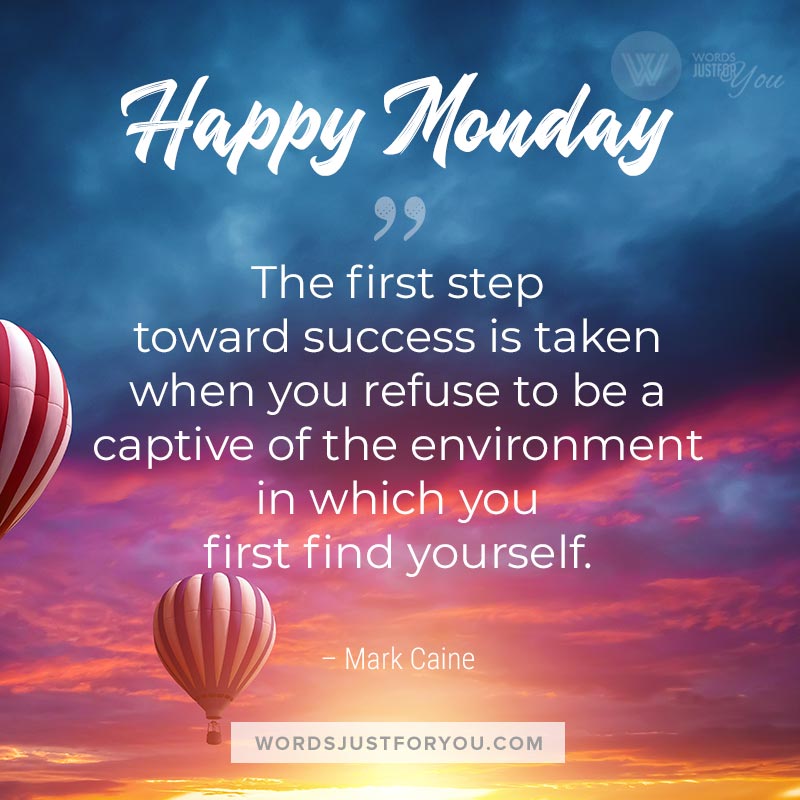 Happy Monday Motivational Quote