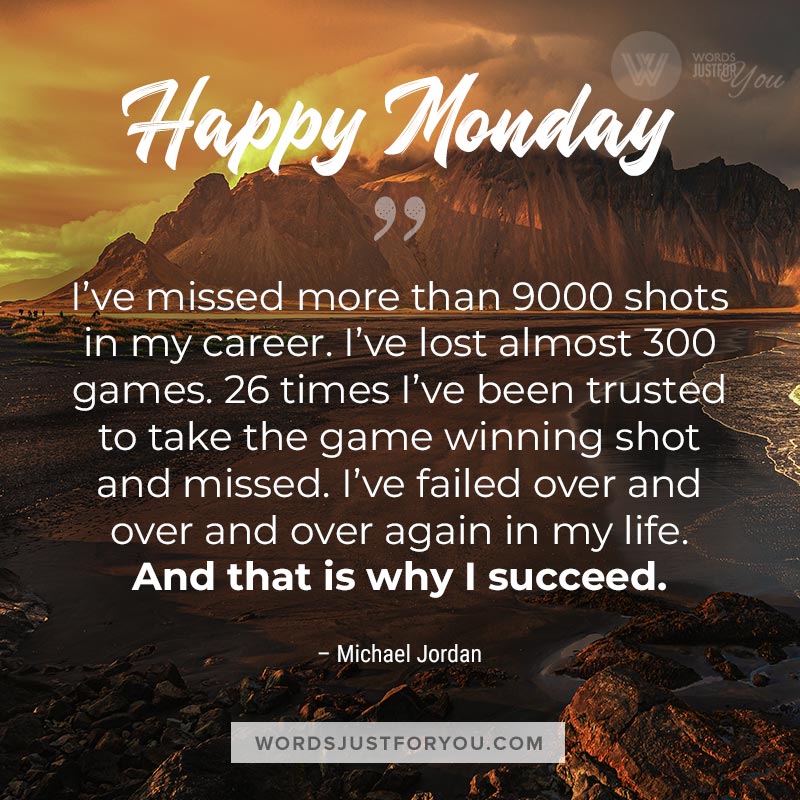 Happy Monday Motivational Quote