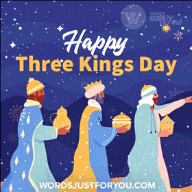 Happy Three Kings Day Gif