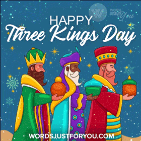 Happy Three Kings Day Gif