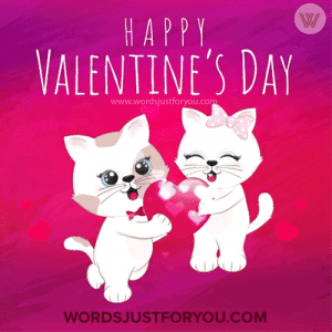Happy Valentines Day Cute Animated Gif - Happy Valentines Day Gif
