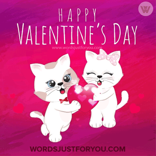 Happy Valentines Day Cute Animated Gif - Happy Valentines Day Gif