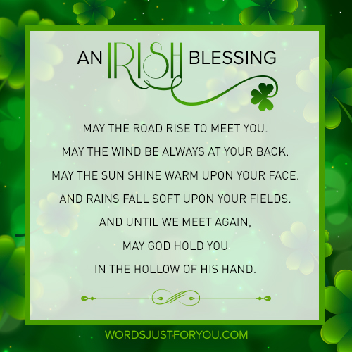 An Irish Blessing