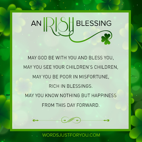 An Irish Blessing