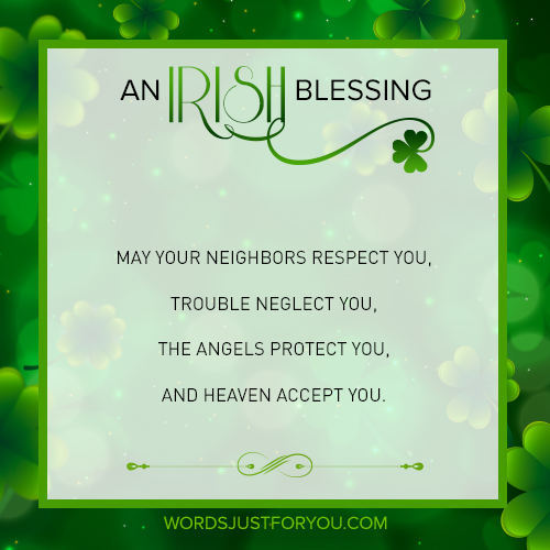 An Irish Blessing