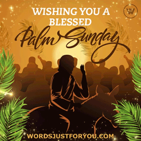 Blessed Palm Sunday Gif