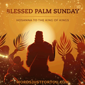 Blessed Palm Sunday Gif