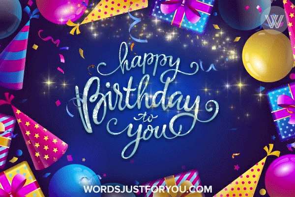 Animated Happy Birthday Gif