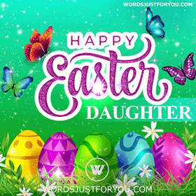 Happy Easter Daughter Gif