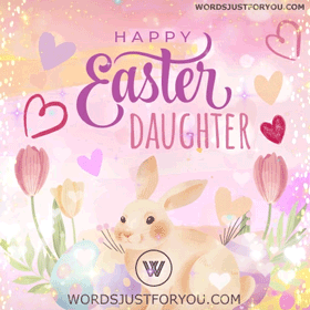 Happy Easter Daughter Gif