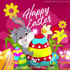 Happy Easter Bunny Gif