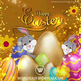 Happy Easter Bunny Gif
