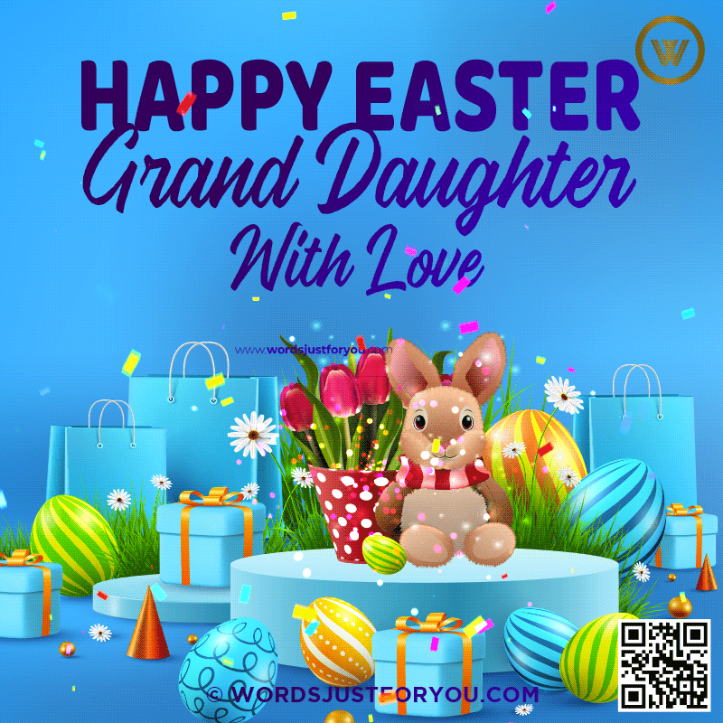 Happy Easter Granddaughter Gif