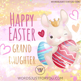 Happy Easter Granddaughter Gif