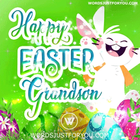 Happy Easter Grandson Gif