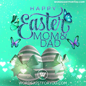Happy Easter Mom And Dad Gif