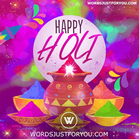 Happy Holi Gif