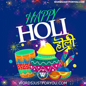 Happy Holi Gif