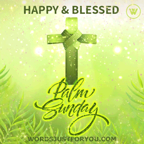 Happy Palm Sunday Gif
