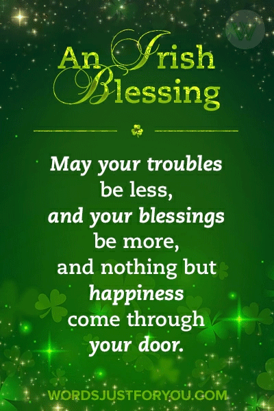 An Irish Blessing Gif