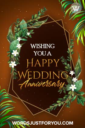 Happy Wedding Anniversary Wishes