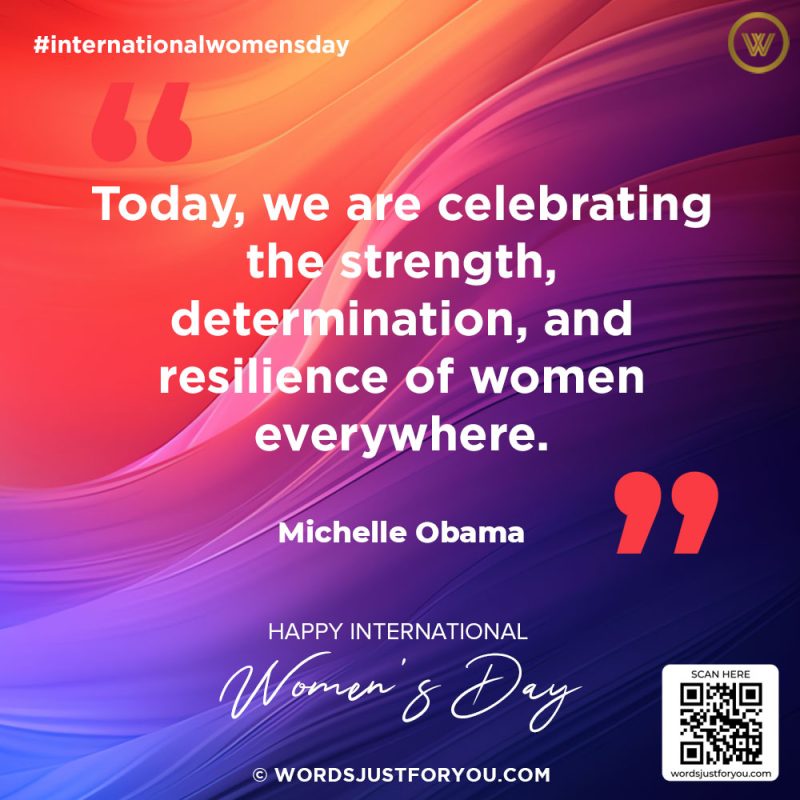 Happy Womens Day Quote 2 - International Women's Day - 8 March