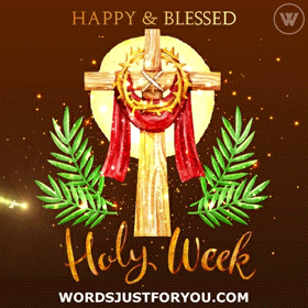Happy Holy Week Gif