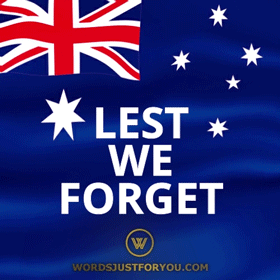 Lest We Forget Gif