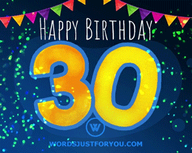 Happy 30Th Birthday Gif