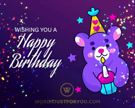 Happy Birthday Gif For Children