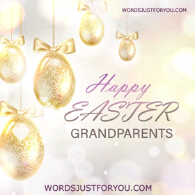 Happy Easter Grandparents Gif