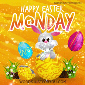 Happy Easter Monday Gif