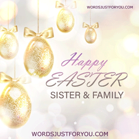 Happy Easter Sister And Family Gif