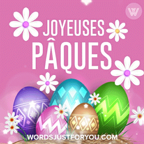 Joyeuses Pâques Gif