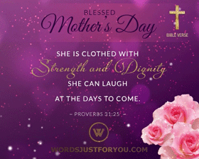Happy Mothers Day Bible Verse