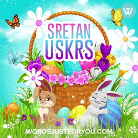 Sretan Uskrs Gif