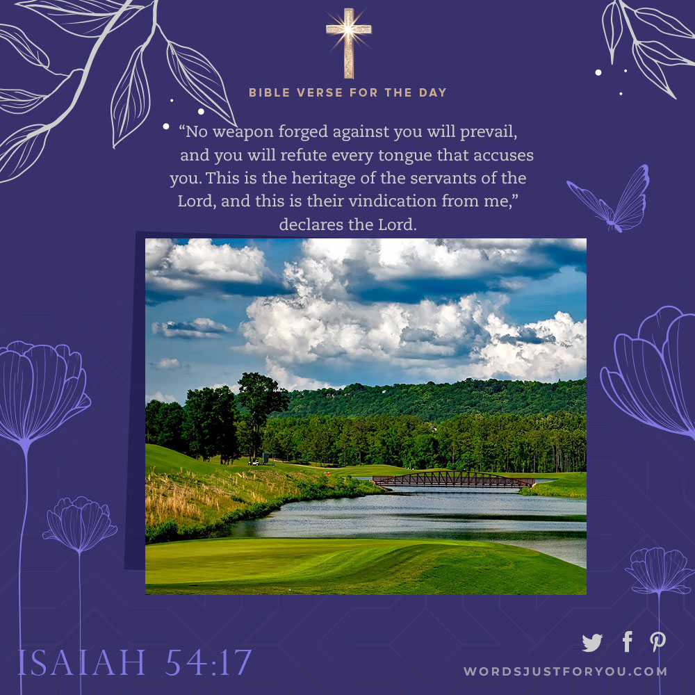Bible Verse For The Day