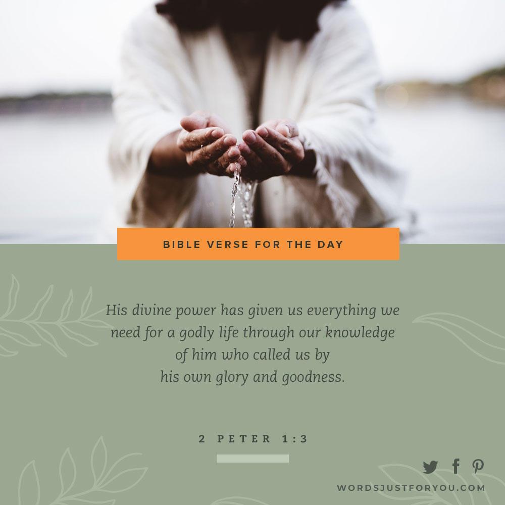Bible Verse For The Day