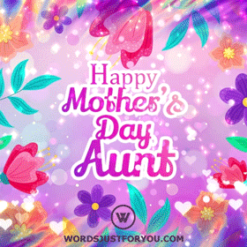 Happy Mother's Day Aunt Gif
