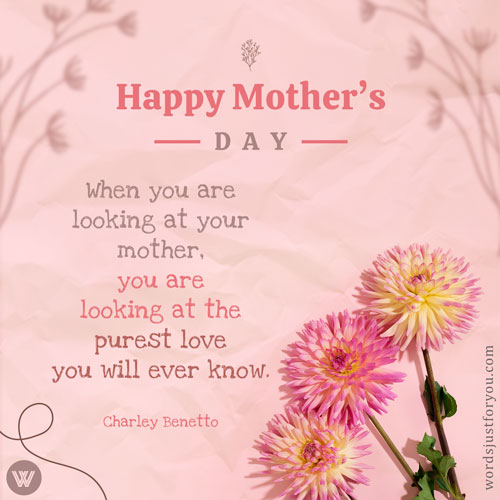 Happy Mother's Day Quote