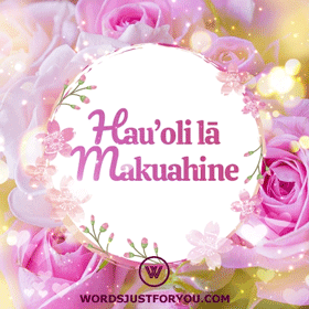 Hauʻoli Lā Makuahine Gif