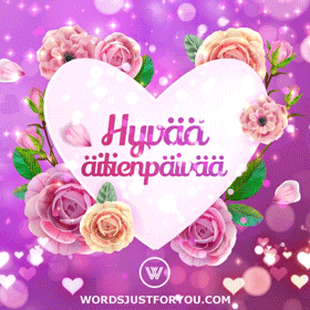 Hyvää Äitienpäivää Gif