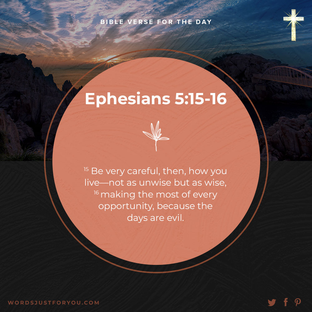 Bible Verse For The Day
